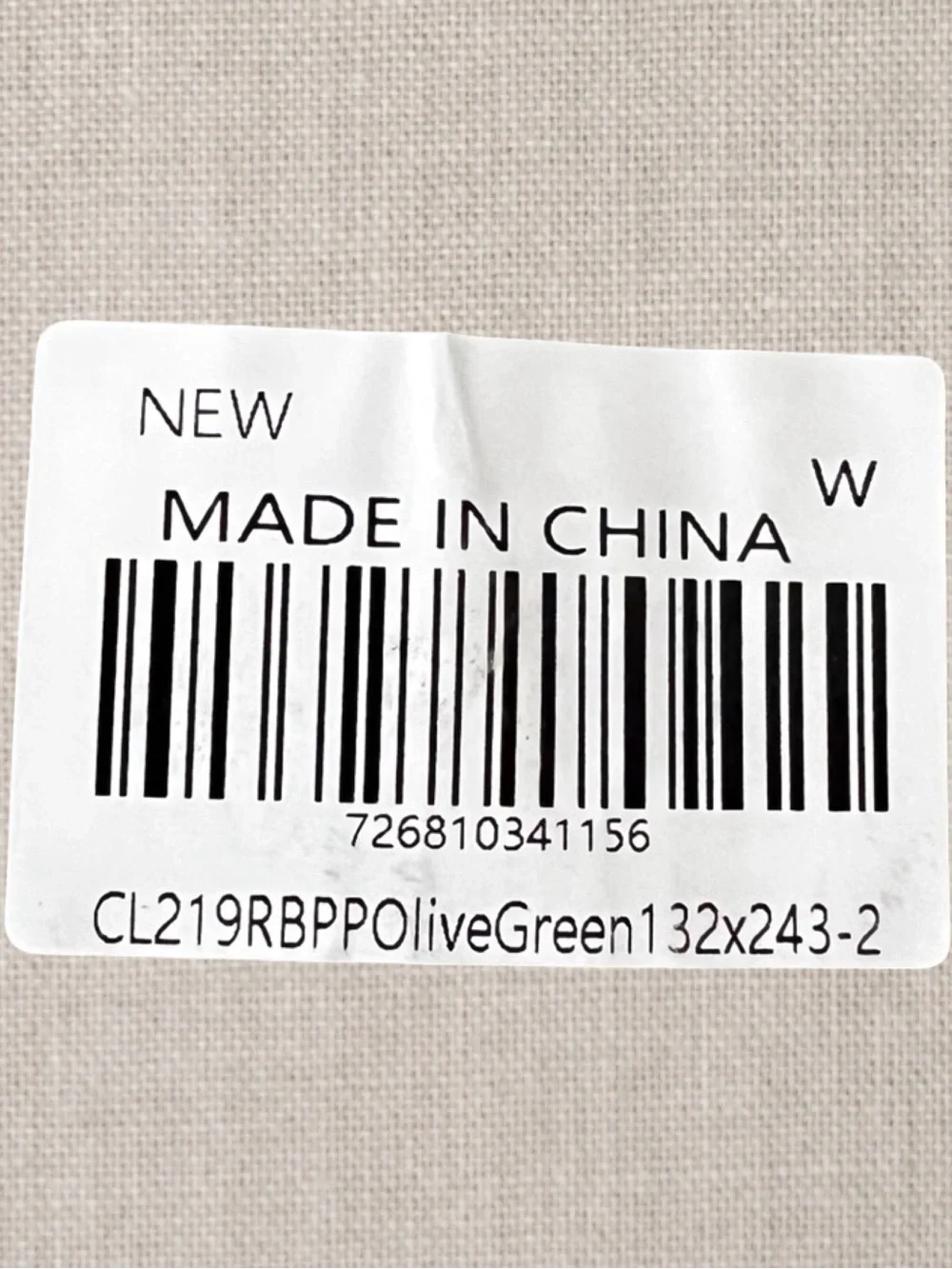 NWT Olive Green Linen Blackout Curtains 3x Sets of 2 $25 each